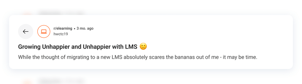 Reddit community thread Reddit community thread