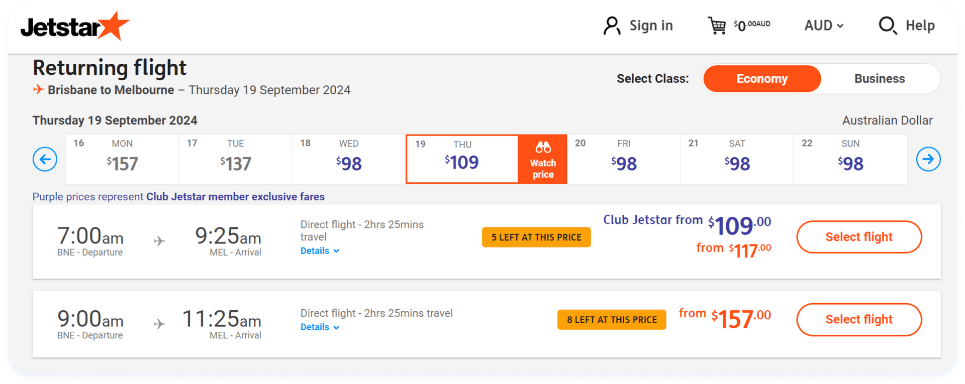  Airlines price optimization 