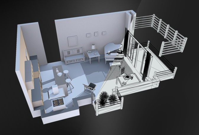 Apartment - 3D Model