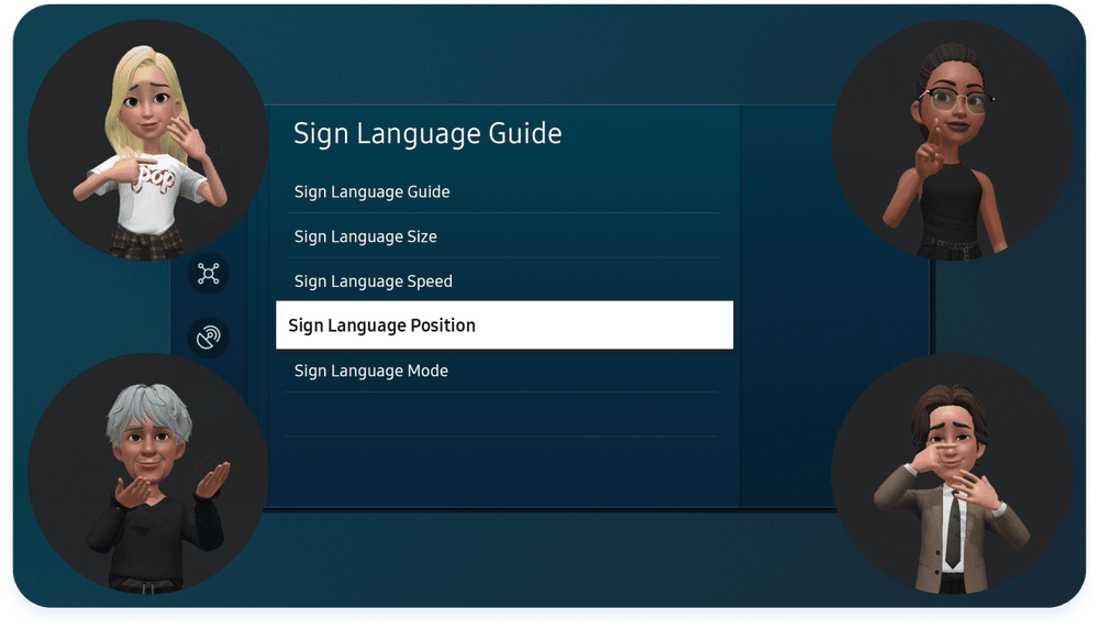 Sign language avatars Sign language avatars