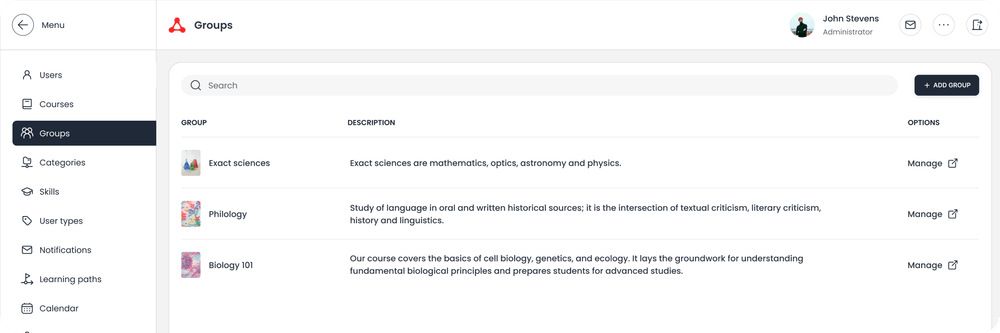 User management User management