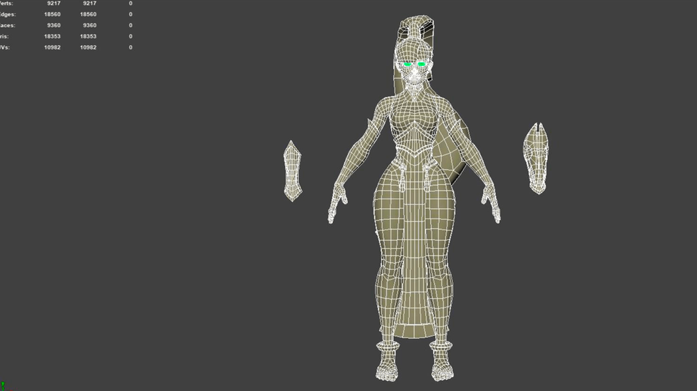 Low poly mesh Low poly mesh
