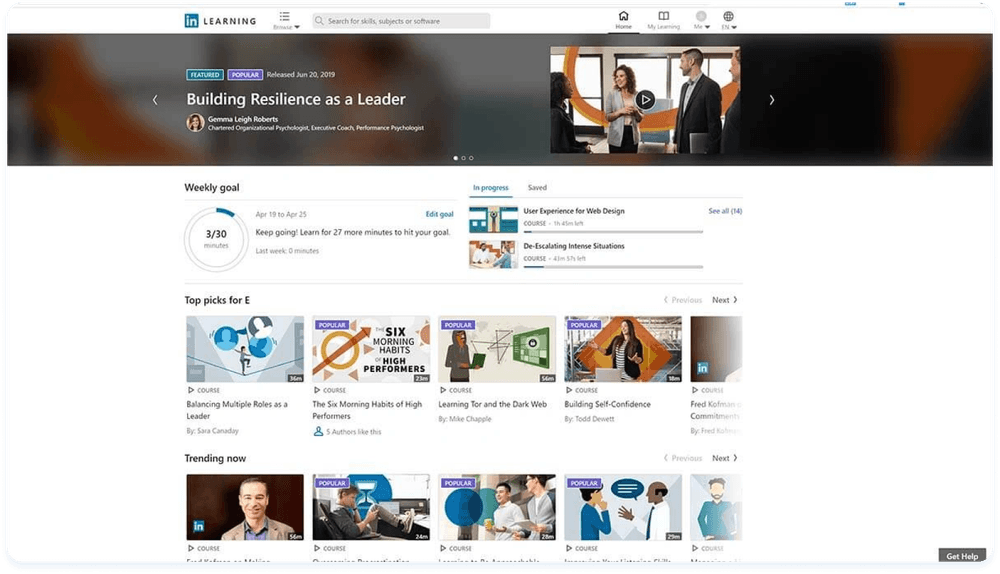 Linkedin Learning Linkedin Learning