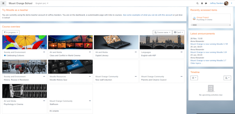 Moodle — an Open-Source LMS Moodle — an Open-Source LMS