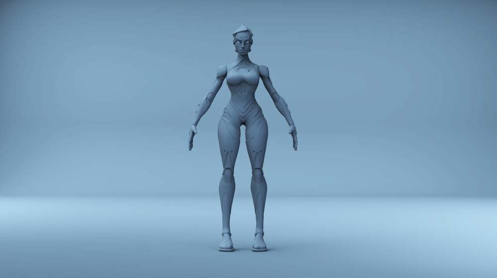 Finished sculpt