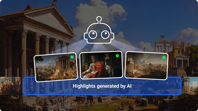 AI highlights generator