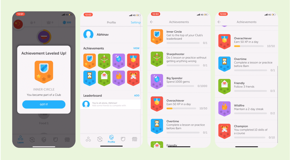Duolingo gamification