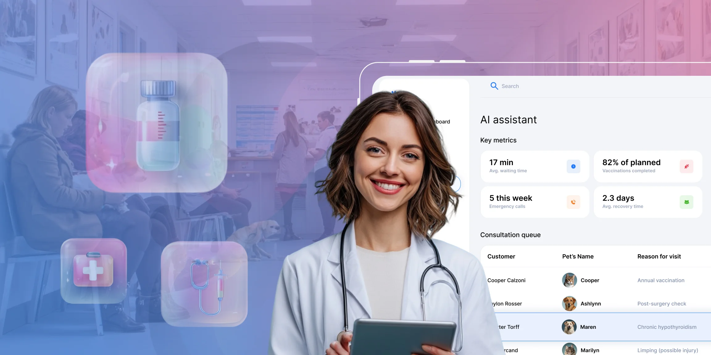 AI tool for a veterinary SaaS platform | Aristek Systems